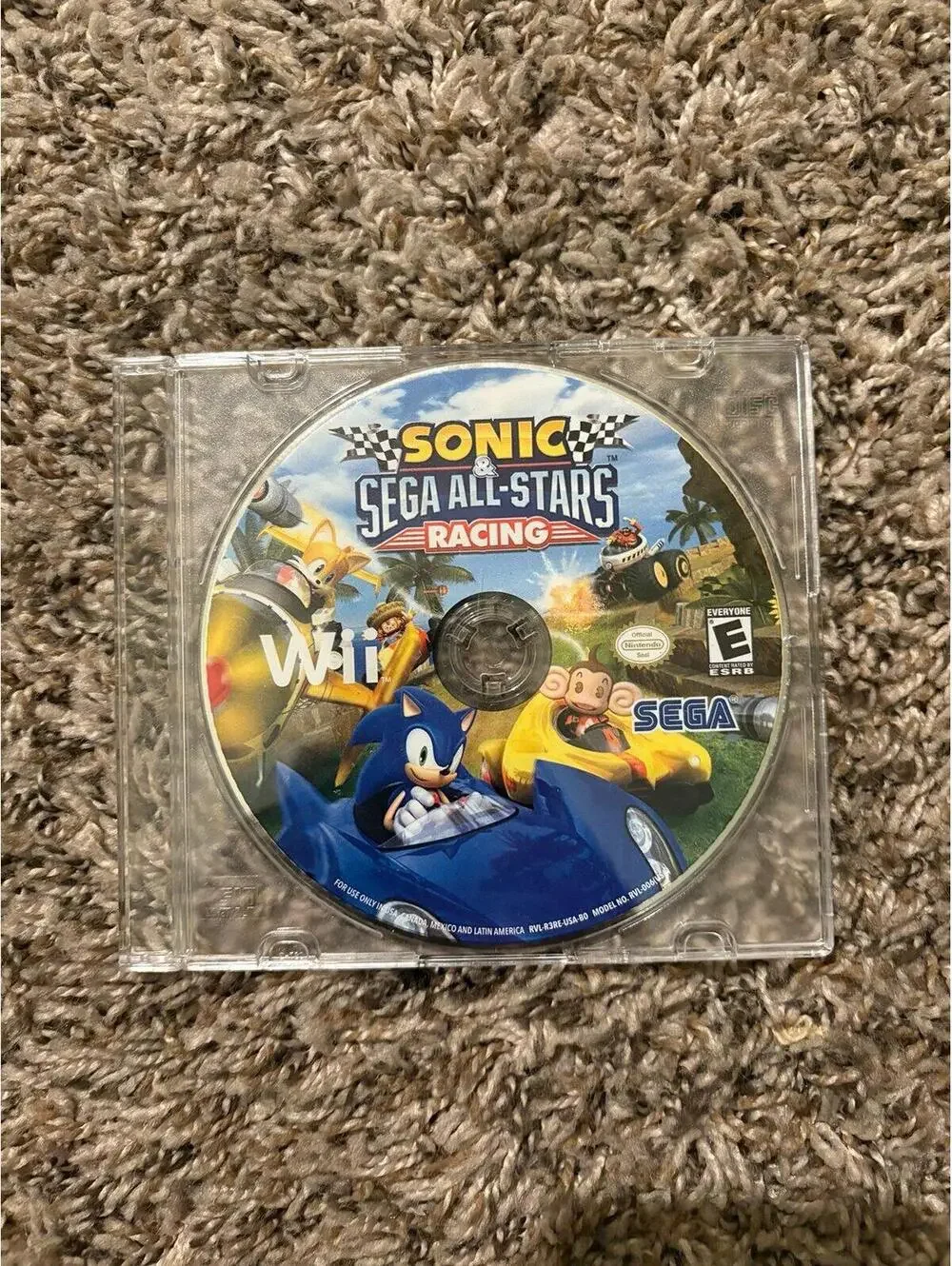 Sonic Sega All-Stars Racing for Nintendo Wii
